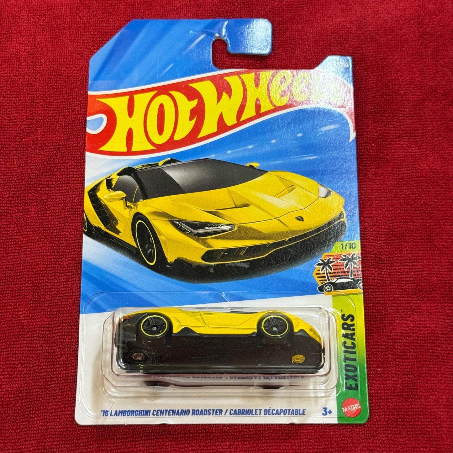 16 LAMBORGHINI CENTENARIO ROADSTER | Hotwheels IMPORTED CASE 2026 B