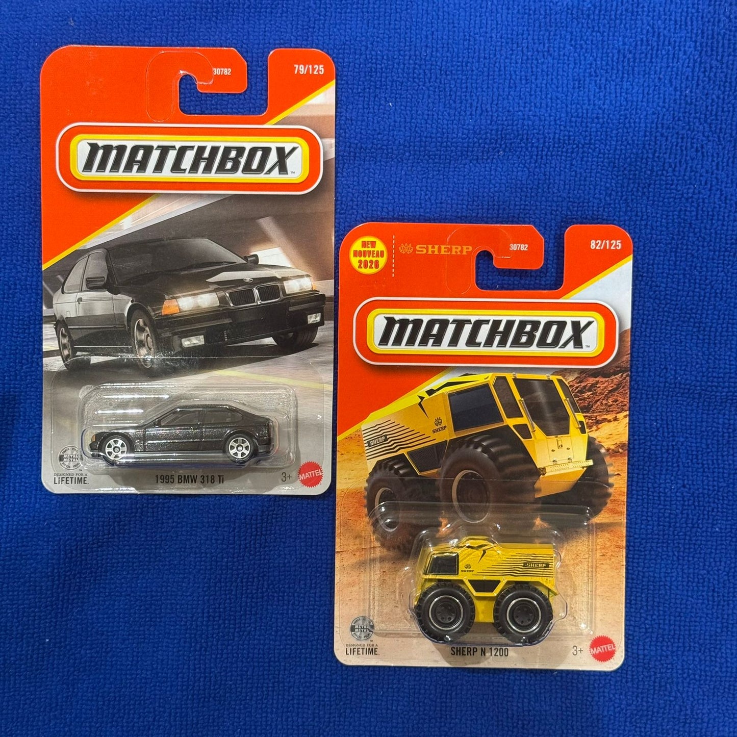 1995 BMW 318 TI & SHERP N 1200 - MATCHBOX