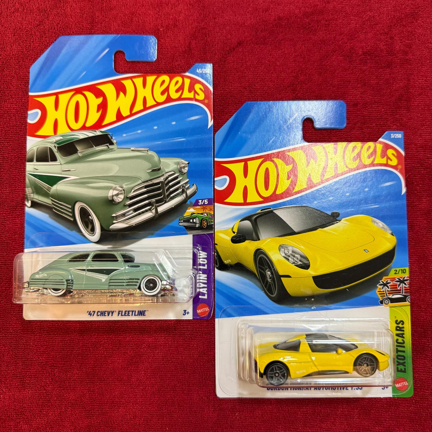 47 CHEVY® FLEETLINE™ & GORDON MURRAY AUTOMOTIVE T.33 (IMPORTED) | Hot Wheels 2026 Case B