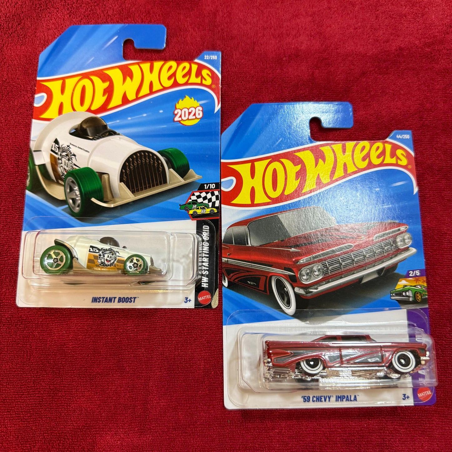 59 CHEVY IMPALA & INSTANT BOOST™ (IMPORTED) | Hot wheels 2026 Case B