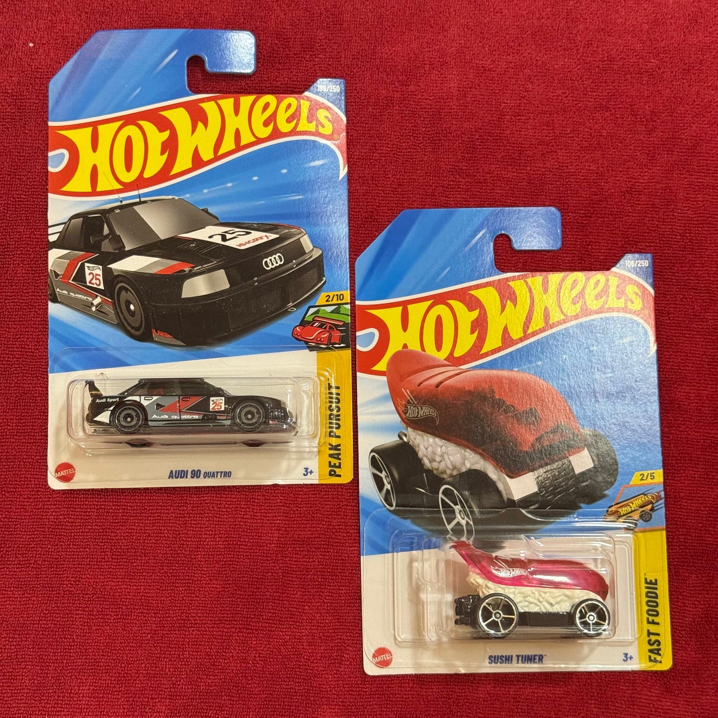 AUDI 90 QUATTRO & SUSHI TUNER (IMPORTED) | Hot Wheels 2026 Case A