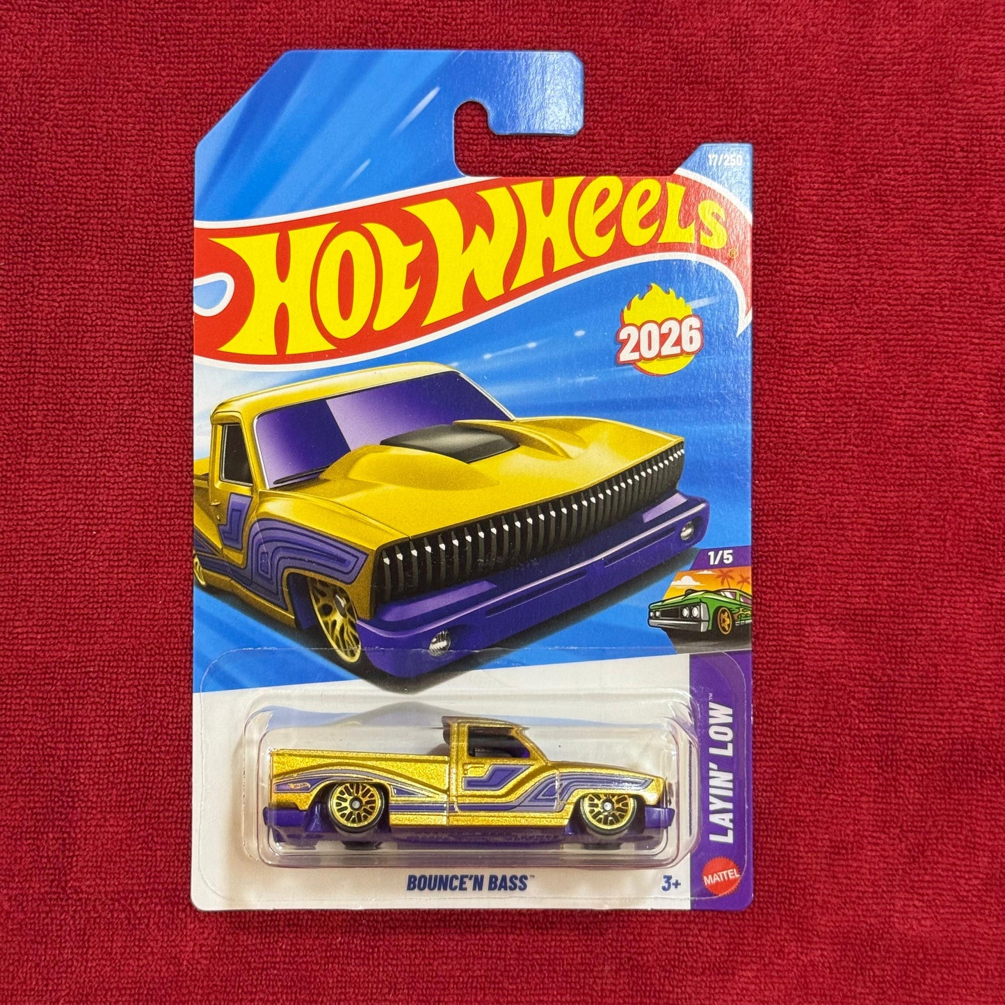 BOUNCE'N BASS | HOT WHEELS IMPORTED CASE 2026 A