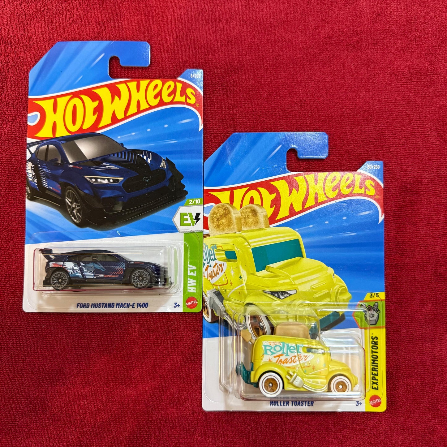 FORD MUSTANG MACH-E 1400 & ROLLER TOASTER (IMPORTED) | Hot Wheels 2026 Case B