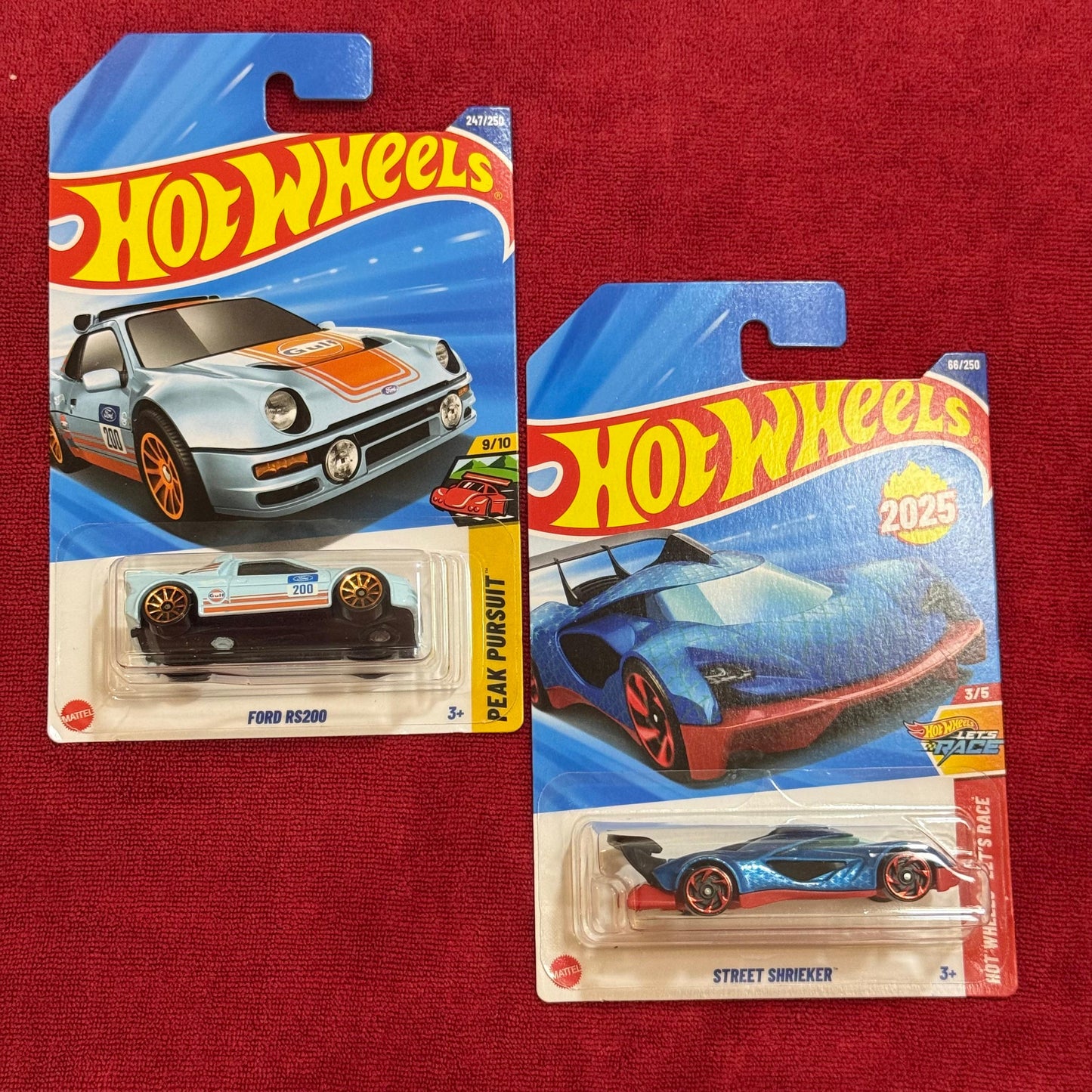 FORD RS200 & STREET SHRIEKER (IMPORTED) | Hot Wheels 2026 Case A