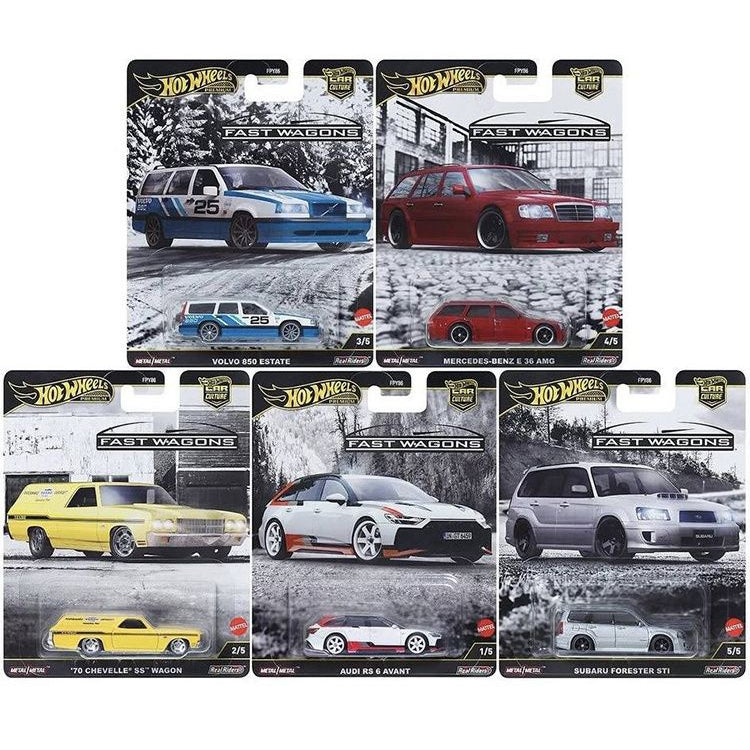 Hot Wheels Premium Car Culture | Fast Wagons