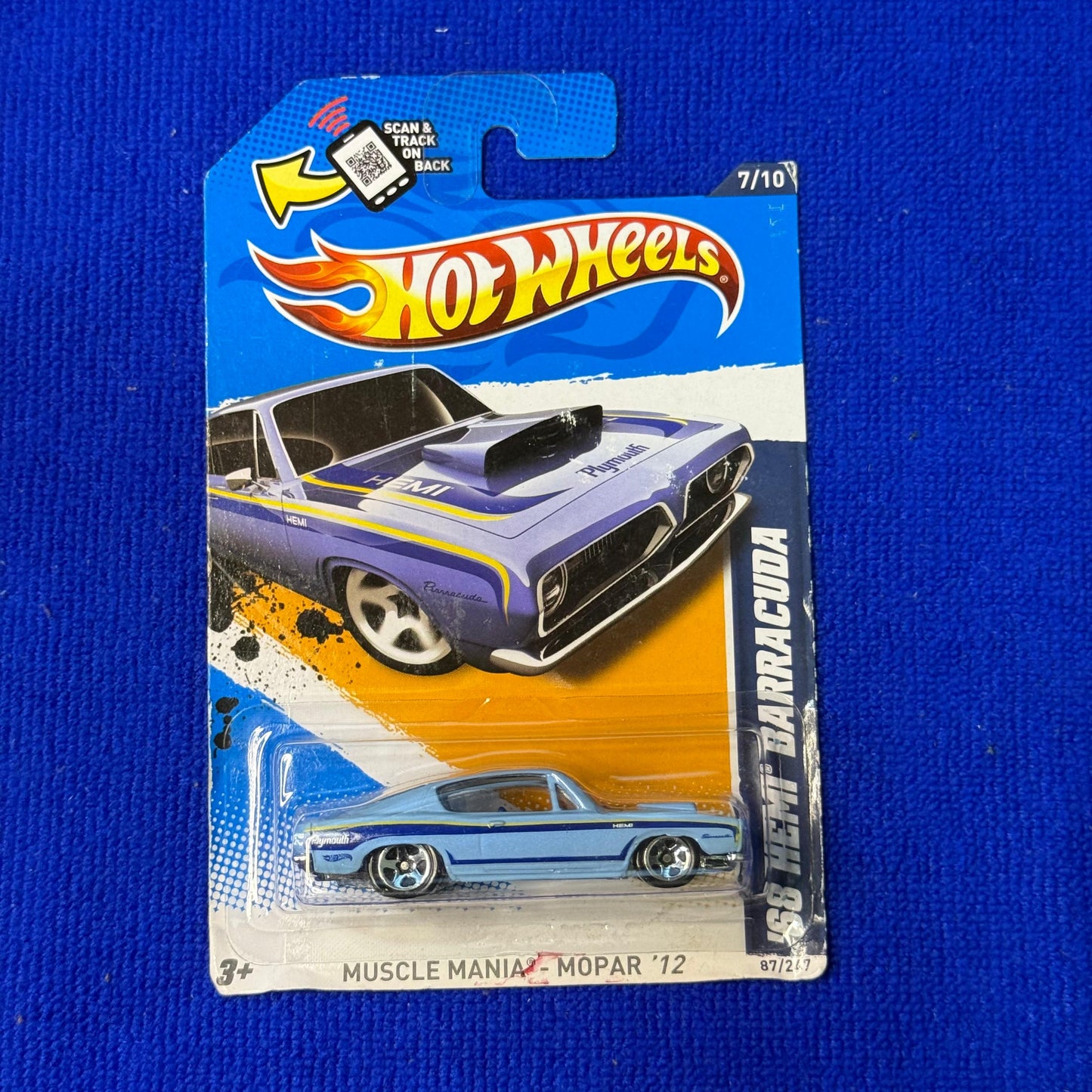 MUSTLE MANIA MOPAR 12 | HOTWHEELS US IMPORTED