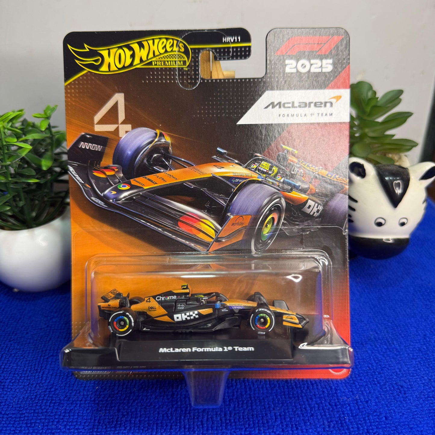 Mclaren F1 Team 2025 N-4 | Hot Wheels Premium Imported