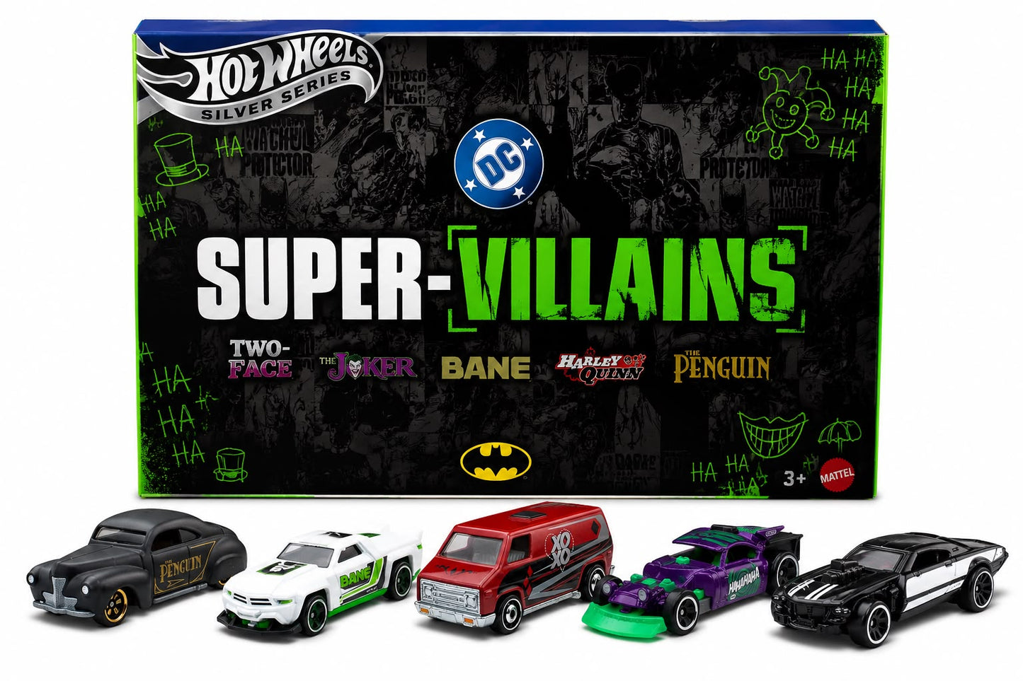 Super Villains Hot Wheels | Hot Wheels Silver Series
