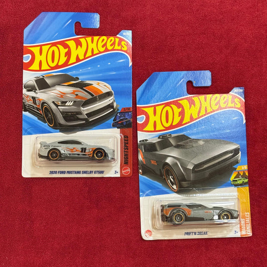 2020 FORD MUSTANG SHELBY GT500 & PRIFT'N BREAK (IMPORTED) | Hot Wheels 2026 Case A