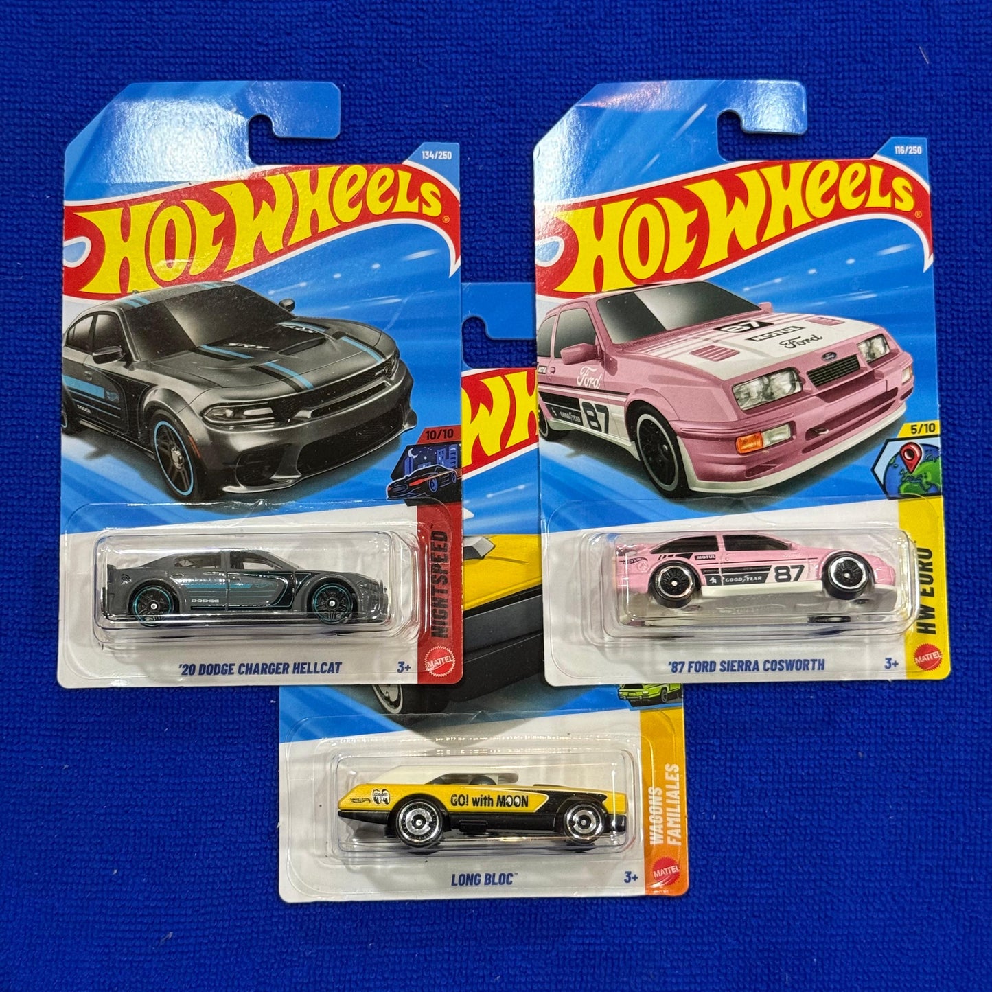 20 DODGE CHARGER HELLCAT| 87 FORD SIERRA COSWORTH | LONG BLOC