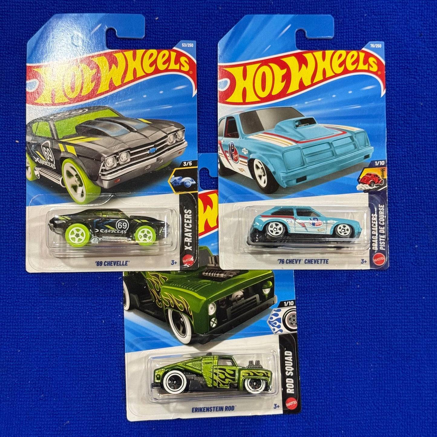 69 CHEVELLE | 76 CHEVY CHEVETTE | ERIKENSTEIN ROD
