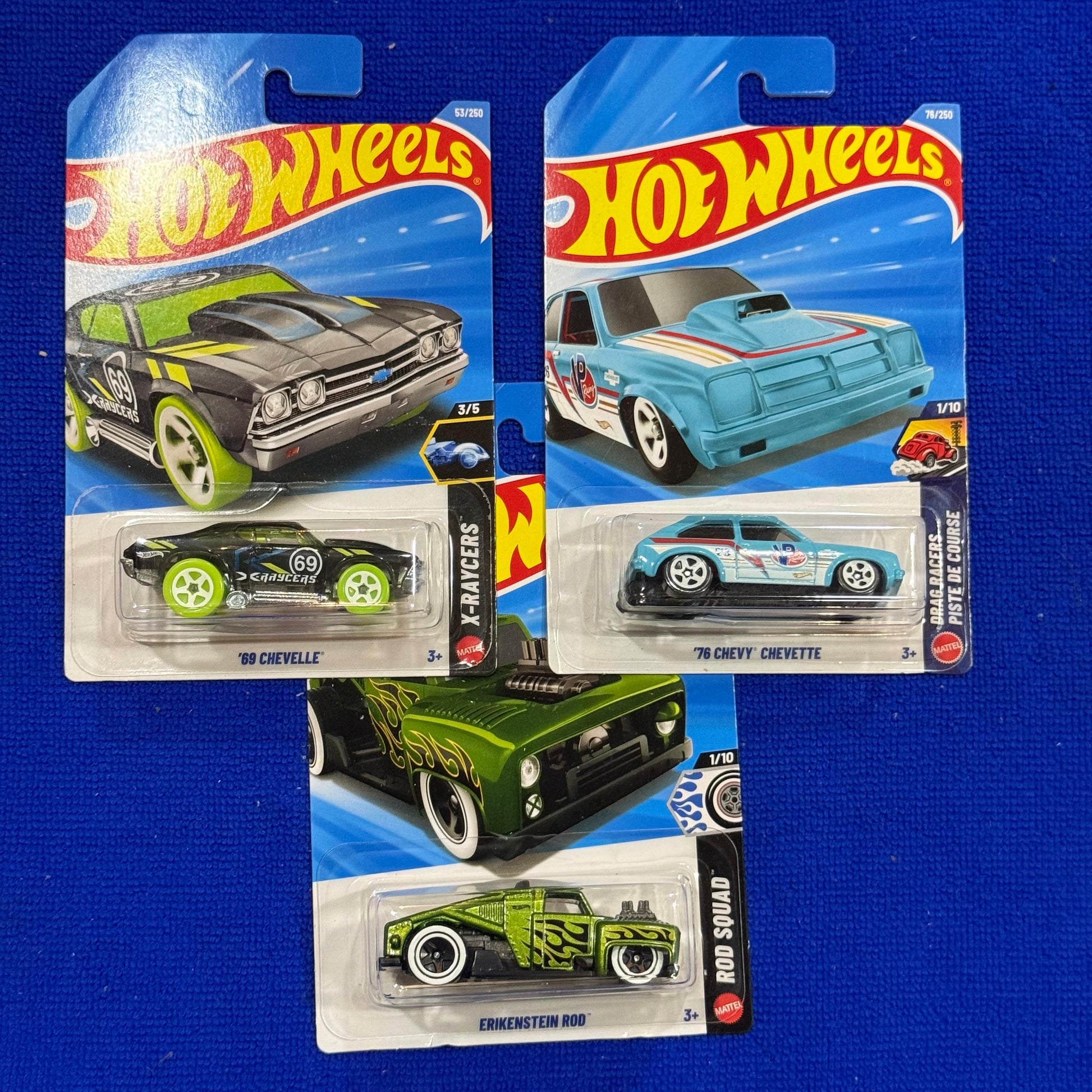 69 CHEVELLE | 76 CHEVY CHEVETTE | ERIKENSTEIN ROD