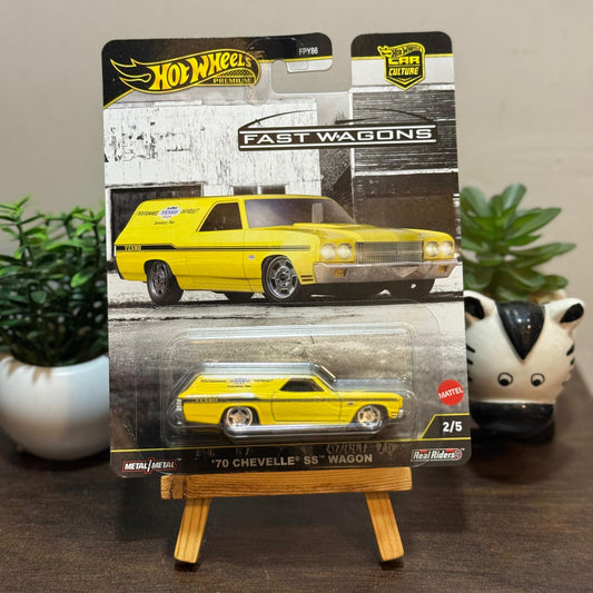 70 CHEVELLE SS WAGON | Hot Wheels Premium Car Culture