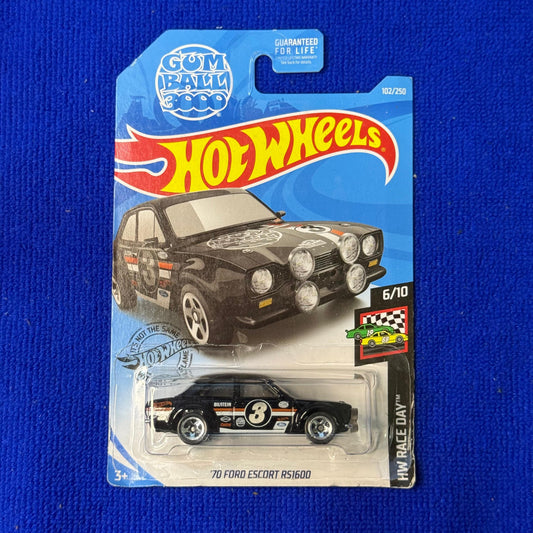 70 FORD ESCORT RS1600 | HOTWHEELS US IMPORTED