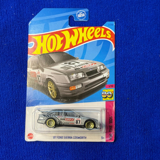 87 FORD SIERRA COSWORTH | HOTWHEELS US IMPORTED