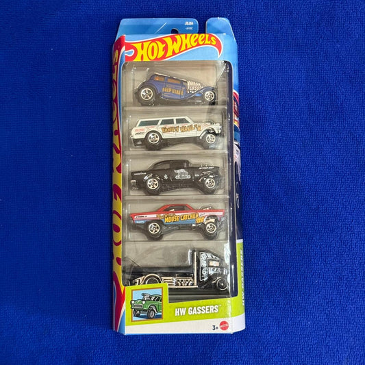 HW GASSERS | 5 PACK HOTHWEELS