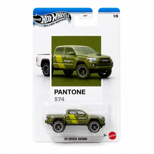 Hot Wheels 20 Toyota Tacoma | Pantone Silver Series