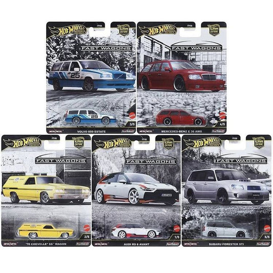  Hot Wheels Premium Car Culture | Fast Wagons 