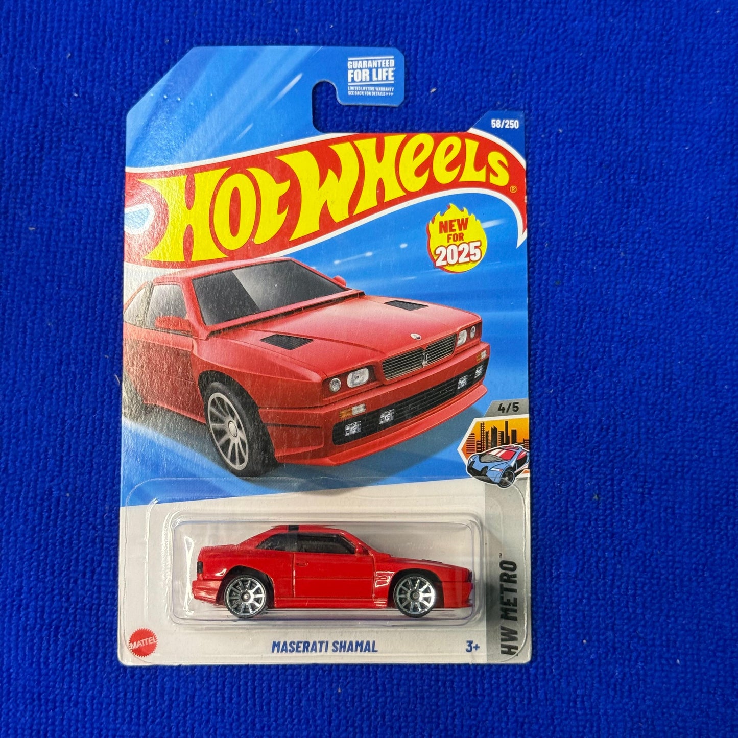 MASERATI SHAMAL | HOTWHEELS US IMPORTED