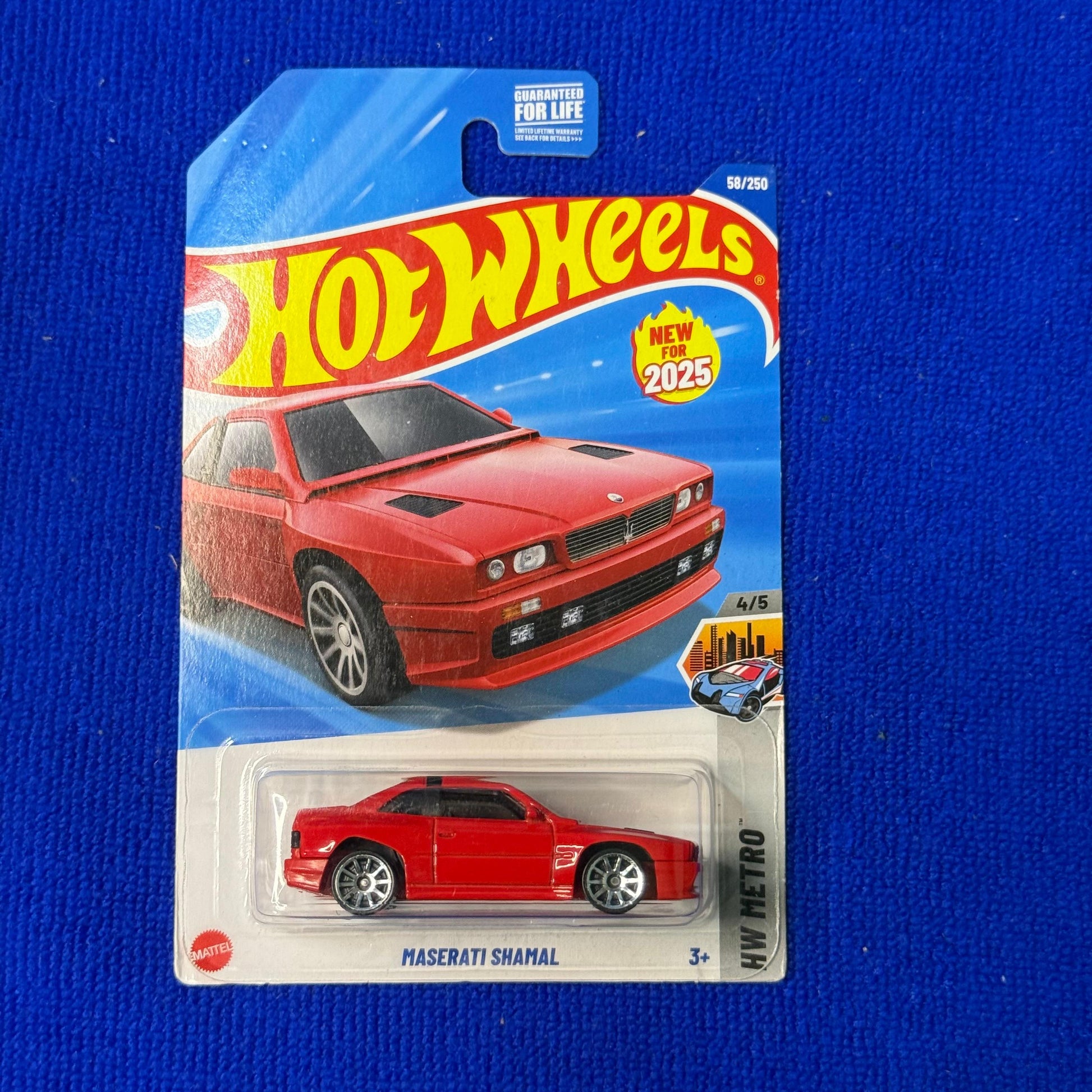 MASERATI SHAMAL | HOTWHEELS US IMPORTED