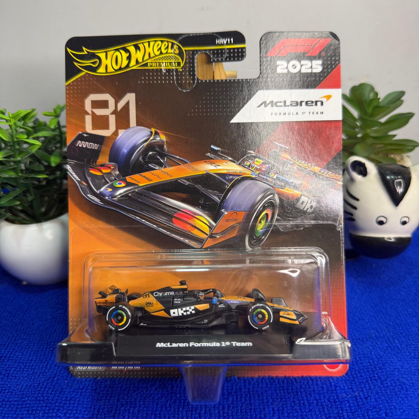 Mclaren F1 Team 2025 N-81 | Hot Wheels Premium Imported