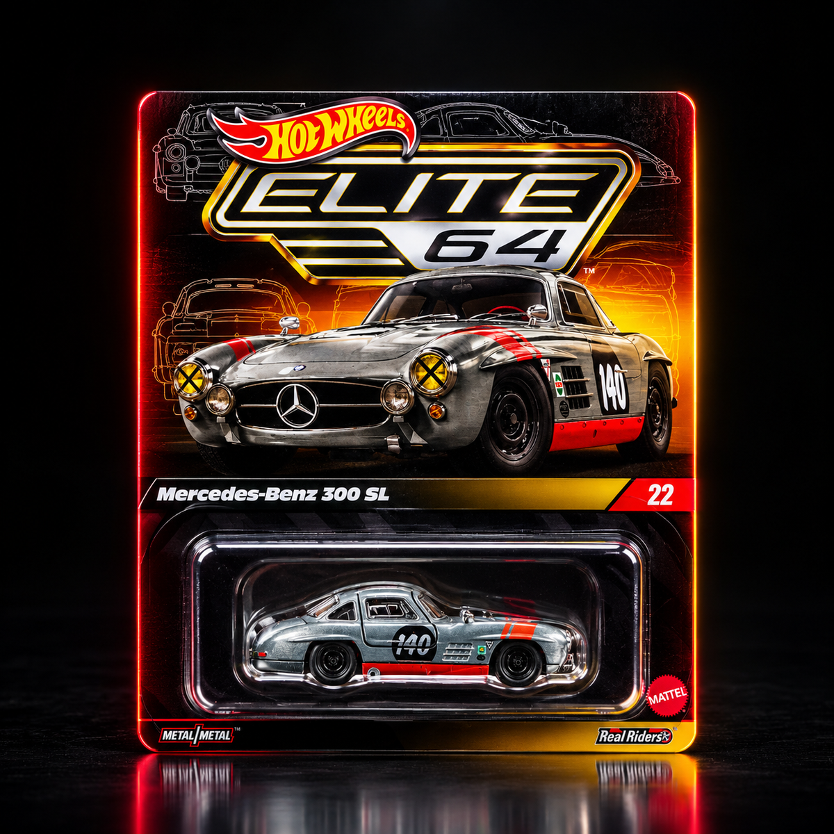 Mercedes-Benz 300 SL | Hot Wheels Elite 64