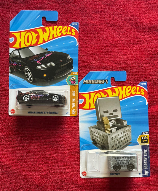 NISSAN SKYLINE GT-R(BCNR33) & MINECRAFT (IMPORTED)