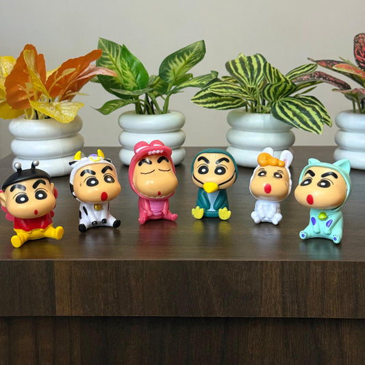 Shinchan Cute Miniature Figure Set