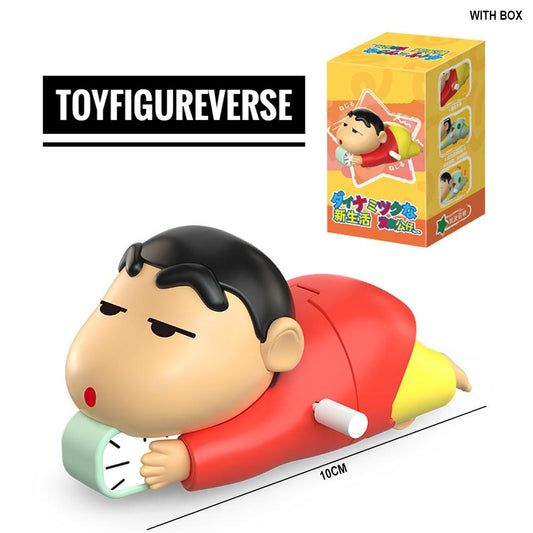 Shinchan Moving Action Figure Toys | Shin-Chan Clock Moving